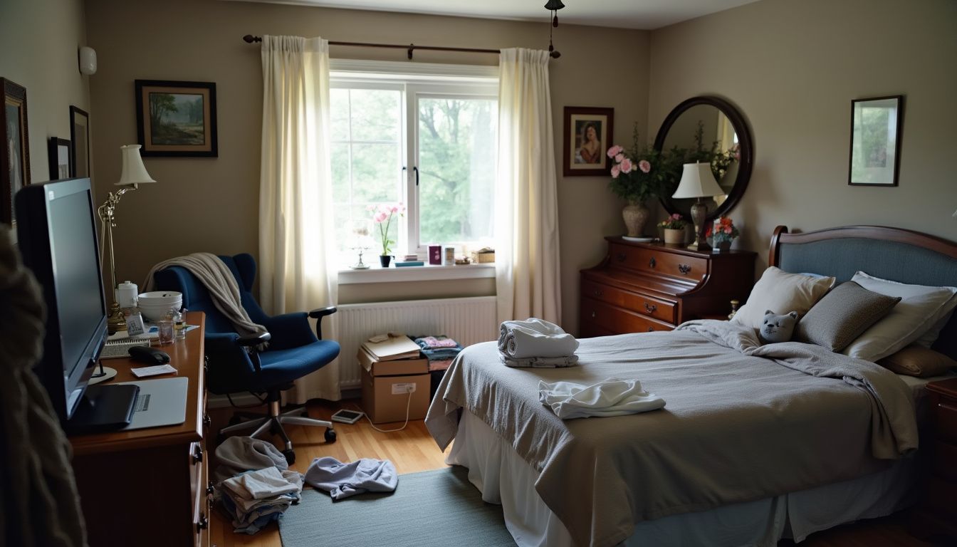 How to make a caregiver’s bedroom more functional?