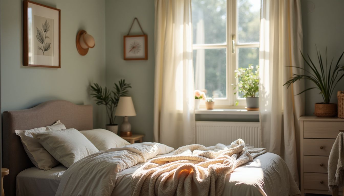 How to minimize stress in a caregiver’s bedroom?