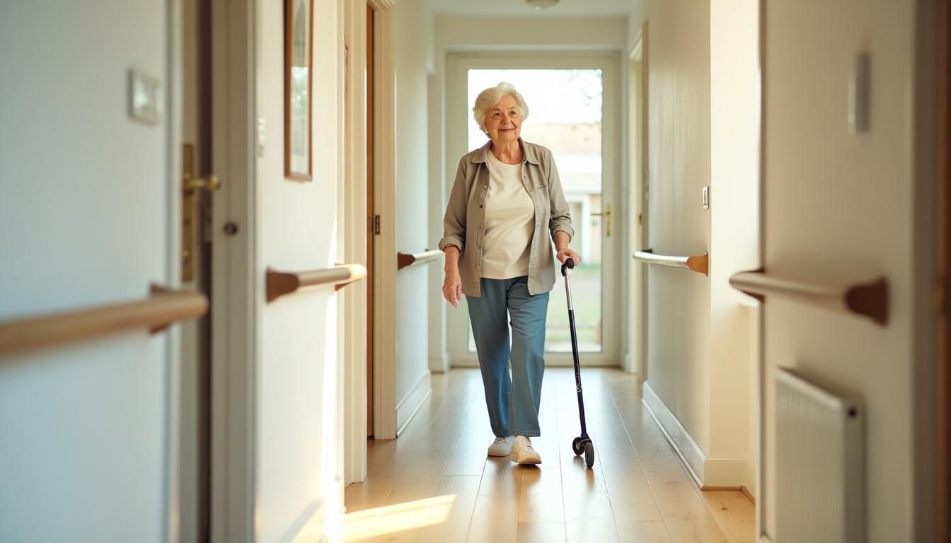 What home modifications can enhance mobility and independence for seniors?