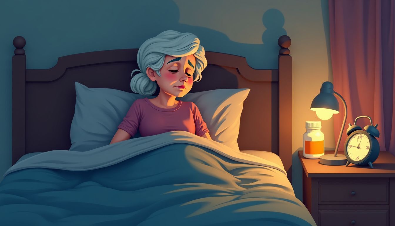 How does aging affects sleep patterns?